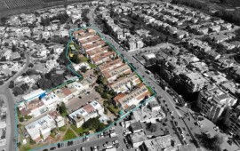 אושרה סופית תכנית הפינוי-בינוי הגדולה בתל מונד: כ-570 דירות במקום 152 המבנים הישנים במתחם הפינוי-בינוי של קבוצת לוינשטין וקבוצת ורטיו השקעות בתל מונד | צילום: יח