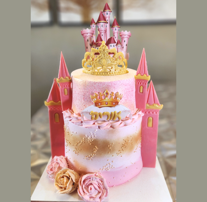 עוגת טירת נסיכות קומותיים של – תפארת בוטה