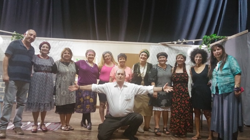 שחקני התיאטרון הקהילתי של מתנ''ס בית שאן, העיר והעמק