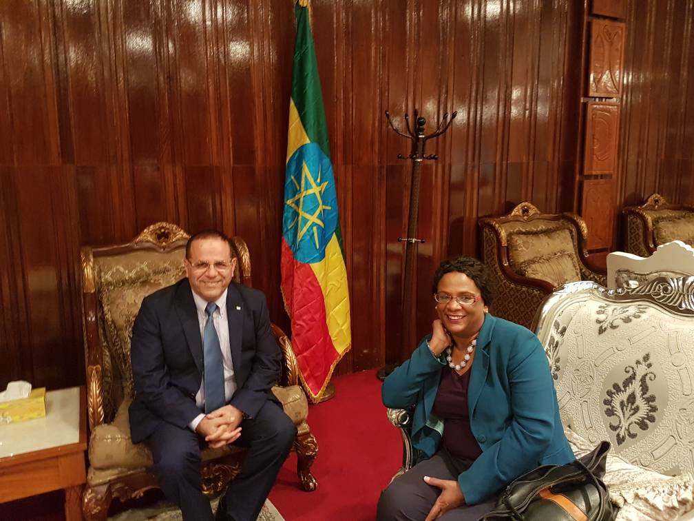 השר קרא מהפגישה עם שר הפיתוח האתיופי ומהמפגש עם השגרירה