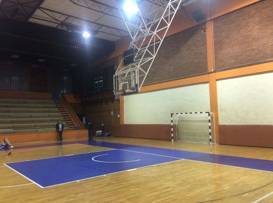 אולם הכדורסל הבוסני בו יתקיים המשחק נגד הבנות הישראליות. 