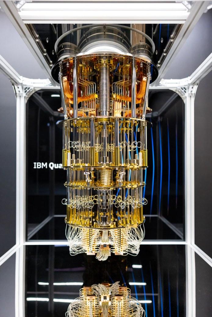 מערכת מחשוב קוונטי של IBM. צילום: באדיבות IBM