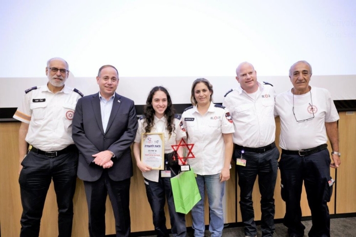 מצטיינת אגף הלוגיסטיקה במד