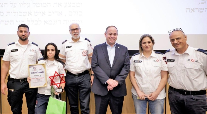 מצטיינת מרחב נגב במד