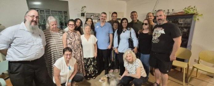 השקת התנועה האברהמית הבדואית בקסר א-סיר שבנגב. צילום: התנועה האברהמית