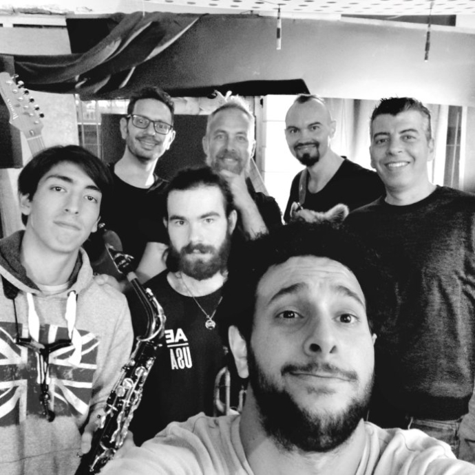 להקת Funk Lab - מעבדת פאנק. צילום: יערה בן שלמה
