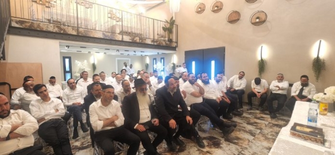 כנס ההוקרה והרמת הכוסית של המועצה הדתית באשקלון. צילום: דוברות המועצה הדתית אשקלון