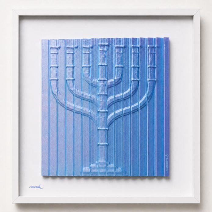 תערוכת האמן איציק מבורך בקניון עופר רמת אביב. צילום: יח