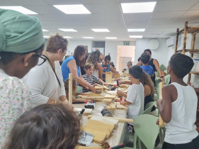 קייטנת סבא, סבתא ונכדים באופקים. צילום: עיריית אופקים