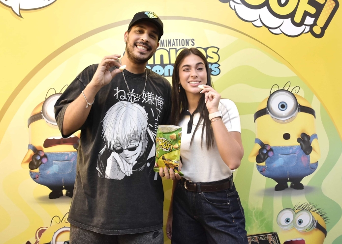 קים בן שמעון ובן קיסר בקמפיין המשותף לפוף. צילום: אמיר מאירי