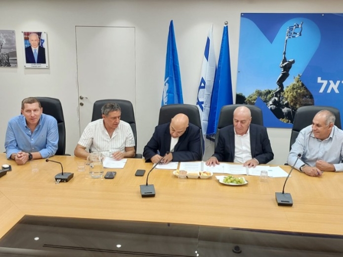 מתקן הגידול המבוקר לדגיגי טונה שיוקם באילת. צילום: משרד החקלאות וביטחון המזון