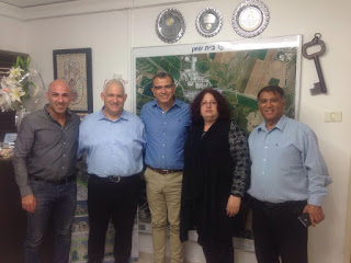 ביקור מנכ"ל המשרד להגנת הסביבה ישראל דנציגר בבית שאן