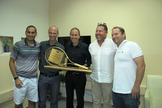 המרכז לטניס בישראל חגג בעכו 40 שנות אליפות וחינוך בספורט בהשתתפות אלוף הטניס אנדי רם. צילומים: דוברות עיריית עכו