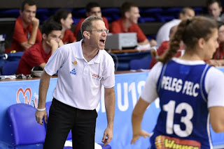 נמרוד מיטל, מאמן נבחרת הנערות של ישראל בכדורסל