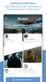Beenthere היא רשת חברתית חדשה המאפשרת לייצר ולשתף זכרונות אישיים המבוססים על מיקום גיאוגרפי בו הם התרחשו