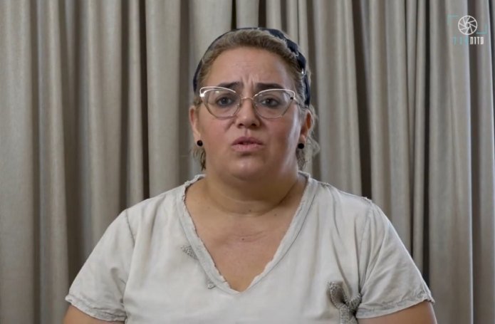טלי חדד בעדותה לעדות 710. צילום: יעל שחר
