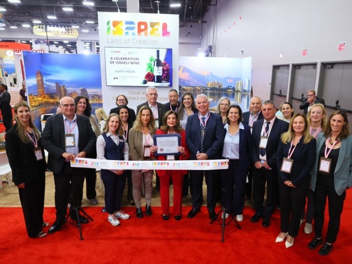 ביתן משרד התיירות הישראלי בתערוכת IMEX America 2026 בלאס וגאס | צילום: משרד התיירות