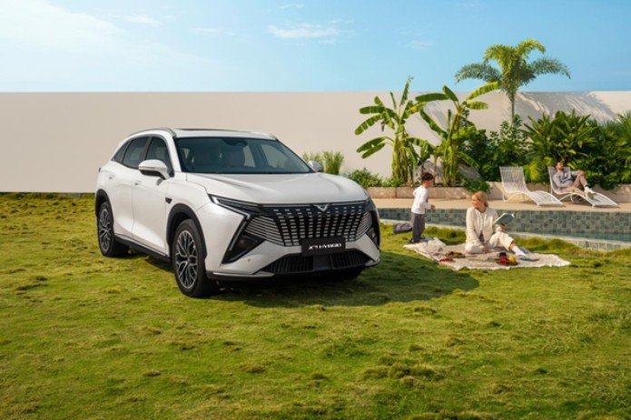 KAIYI X7 Hybrid: רקמת התאורה הקדמית הדיגיטלית והפרופורציות הרחבות של הדגם | צילום: Yibin Kaiyi International Trade Co.,Ltd