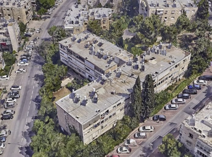 הדמיית פרויקט פינוי הבינוי של קבוצת לוינשטין במתחם טשרניחובסקי בירושלים | צילום: סימפלקס