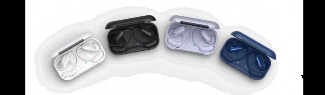 מארזי הטעינה של AeroFit 2 Pro בגוונים שונים; בישראל משווק הדגם בשחור. צילום: יח"צ