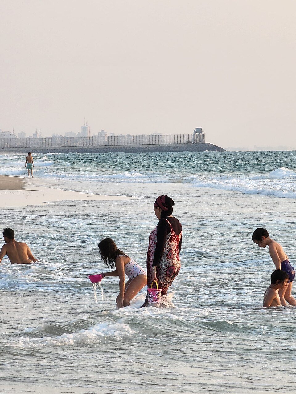 חוף זיקים, החוף הדרומי ביותר ברצועה (צילום: Shulamit Zimmerman / ויקישיתוף, CC BY-SA 4.0)