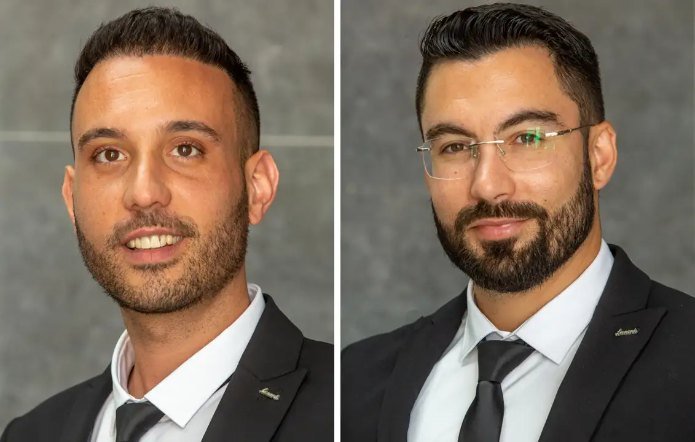 עורכי הדין עידן שטרית ויוסף טייב | צילום: פבל טולצינסקי
