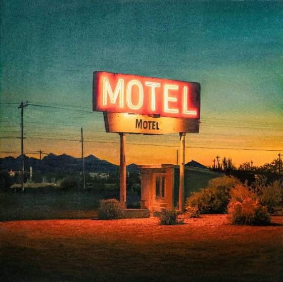 Forgotten Motel, שמן על בד, 2026. צילום: פריתווי ראתור