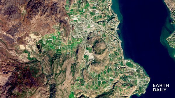 תצלום לוויין של מערך EarthDaily Constellation | צילום: EarthDaily Analytics