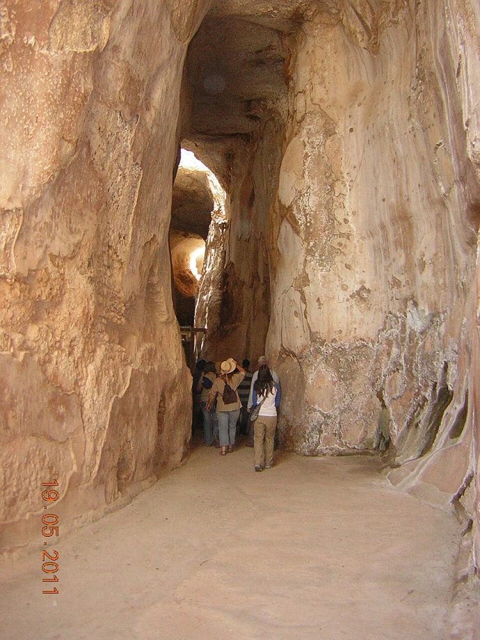 מערכת המים החצובה בגן לאומי ציפורי
