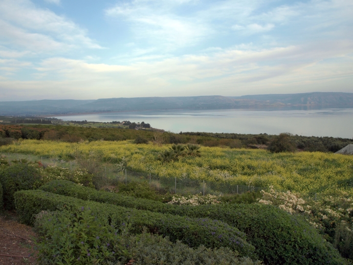 תצפית מהר האושר על הכנרת