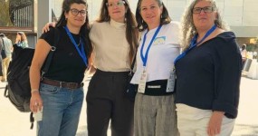 יוזמת חינוך מהערבה נבחרה לתוכנית "המקום" של הקרן לעידוד יוזמות מימין: רחלי ברדו, נועה בר-נס, חן ליבמן ודקלה ליברמן | צילום: חממת הערבה
