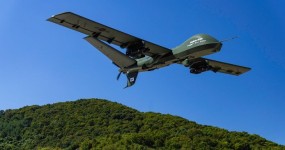 Mojave: המל"ט הראשון שנחת והמריא משדה קרב מדומה ה-Mojave STOL במהלך ההדגמה בדרום קוריאה | צילום: צילום: GA-ASI