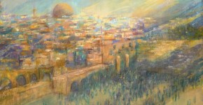 "ירושלים בנשמתי": תערוכת היחיד הראשונה בישראל של ברברה היינס מתוך התערוכה