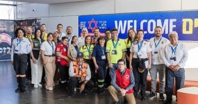 21 בכירי מערכי החירום מספרד ואמריקה הלטינית בסדנה במד"א משלחת בכירי מערכי החירום מספרד ומאמריקה הלטינית בביקור במגן דוד אדום | צילום: צילום: אלון שפיגל