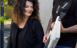 איריס ועופר פורטוגלי ייצגו את ישראל בפסטיבל השלום בווילנה איריס ועופר פורטוגלי | צילום: אלעד אקרמן