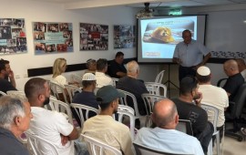 הקבלנים בנגב לממשלה: להקפיא את תקנות הבטיחות עד להקצאת תקציב כנס ההסברה בנושא תקנות הבטיחות החדשות שקיים ארגון הקבלנים בנגב | צילום: באדיבות ארגון הקבלנים בנגב