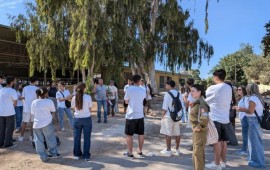 רגע לפני הגיוס: תלמידי י"ב מקריית גת סיירו בנגב המערבי תלמידי שכבת י