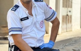 נפרדים ממוניר סיאם ז"ל, חובש בכיר מתנדב במד"א שנפטר מדום לב מוניר סיאם ז