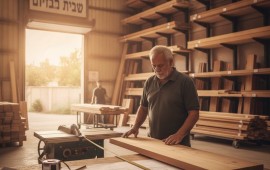 מה מיוחד במחסן העצים של משה סבג: איכות, דיוק ושירות אישי בפרויקטים מעץ מחסן העצים של משה סבג | צילום: קרדיט התמונה: תמונה זו נוצרה על ידי defaultImage בינה מלאכותית