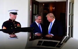 שחר של יום חדש - רה"מ נתניהו נפגש עם הנשיא טראמפ ראש הממשלה בנימין נתניהו עם נשיא ארה