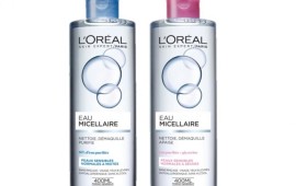 מותג הקוסמטיקה L'ORÉAL PARIS משיק: מים מיסלרים לניקוי קל מרענן ומרגיע מים מיסלריים – לעור רגיל עד מעורב ומים מיסלריים לעור רגיל עד יבש ורגיש (צילום יח