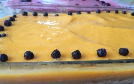 עוגת פפאיה (צילום:רשת שקדיה)