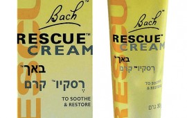 טיפות השלווה של 'רסקיו' עכשיו גם בקרם rescuecream- קרם להרגעת עור מגורה ואדמומי 70 שקל (צילום:אלון גנון)