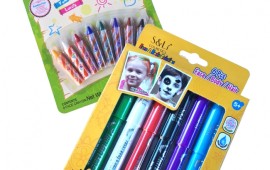 איפור פורים לילדים: 2 ערכות איפור חדשות מבית המותג kimyon צבעי איפור לפנים של 'קימיון להשיג בפרמים וברשתות ההפנינג לילדים