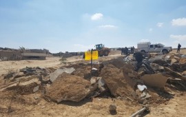 מבצע אכיפה בנגב: רשות מקרקעי ישראל וגורמי האכיפה פעלו לפינוי 25 פלישות בלתי חוקיות לאדמות המדינה מבצע אכיפה ברחבי הנגב (צילום: רשות מקרקעי ישראל)