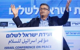עמיר פרץ: ''חשיפת מנהרת הטרור בעזה - מהלומה אסטרטגית לחמאס'' שר הביטחון לשעבר עמיר פרץ (המחנה הציוני)