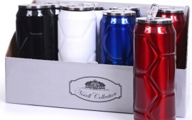 חדש: בקבוק תרמי דמוי פחית שתייה (צילום: אלון גנון)