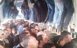 ישראל סגרה במפתיע את מעבר ארז צילום מתוך עמוד הפייסבוק של יואל קלמס.