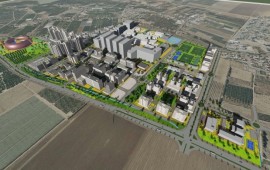 תוכנית רשות מקרקעי ישראל - 'משולש בן עמי' בנהריה - אושרה בוועדת ההתנגדויות של הוועדה המחוזית לתכנון ולבנייה מחוז צפון הדמיה משולש בן עמי בנהריה - קרדיט א.ג. איזן אדריכלים