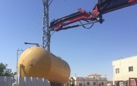 5 תחנות דלק פיראטיות ברהט פונו ע"י רשות מקרקעי ישראל והמשטרה מפקחי רמ